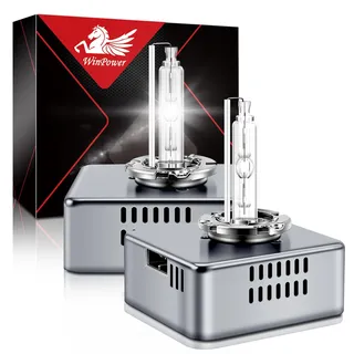 WinPower D5S Xenon Brenner HID 25W 6000K Reinweiß 12V Fernlicht Abblendlicht Scheinwerfer Lampe, 2 Stück