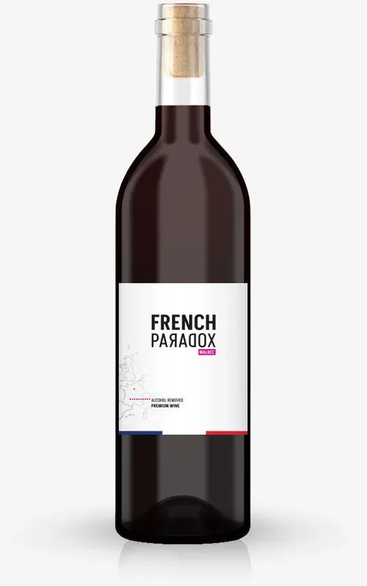 FRENCH PARADOX MALBEC: Alkoholfrei aus dem Südwesten Frankreichs. Limitierte Auflage.