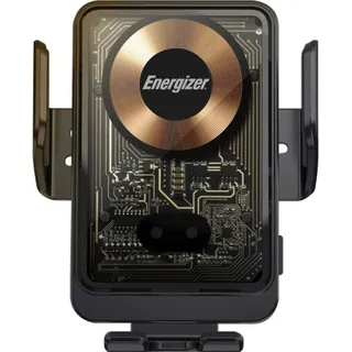 Energizer ECA008 Ladegerät für Mobilgeräte Smartphone Schwarz USB Kabelloses Aufladen Auto - Schwarz