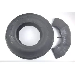 für ddr 2x Anhängerreifen 4.00-8 incl. Schlauch zum Beispiel DDR Anhänger HP400