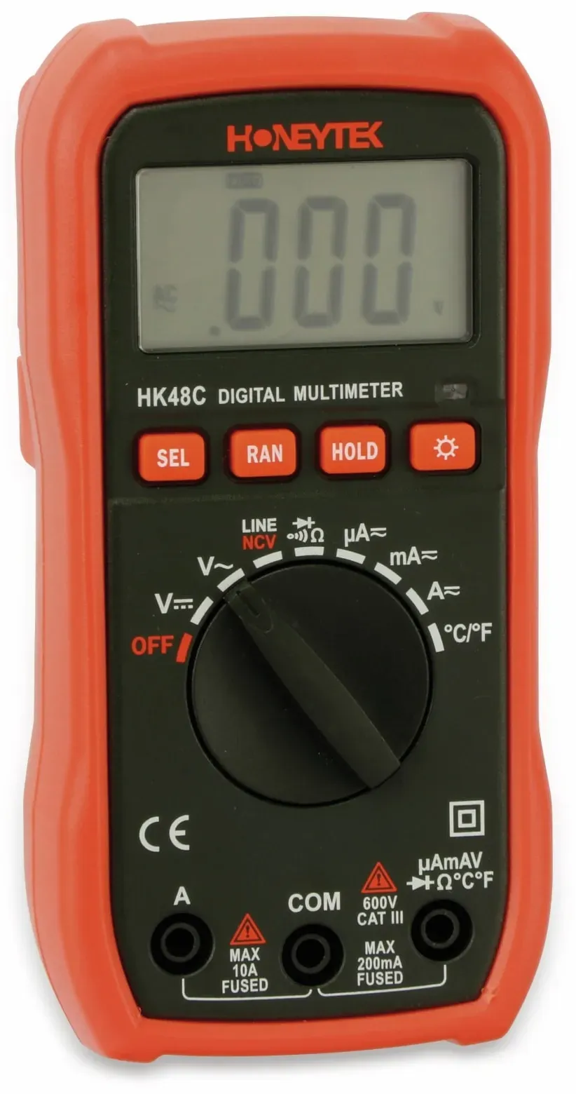 HONEYTEK Digital-Multimeter HK48C, NCV