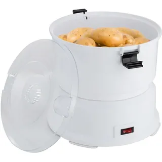 85 W Kartoffelschälmaschine,Reiner Kupfermotor,Schälzeit 2-4min,Kapazität 1.76lbs Kartoffeln,Kartoffelschäler Gemüseschäler,Praktische Küchenutensilien Cafeteria (P01)