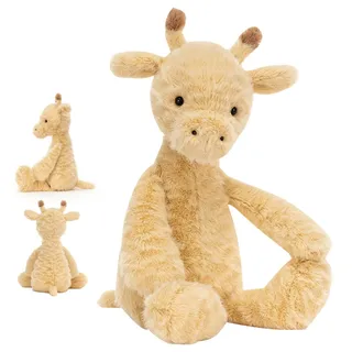 JellyCat Rolie Polie Giraffe weiche Plüsch mit Tags & Taschen