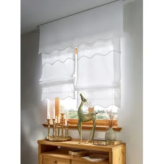 heine Gardine Querbehang . (1 St), Multifunktionsband, blickdicht, Querbehang weiß 390 cm x 40 cm