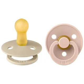 Bibs Schnuller Colour 2er Pack Blush+Vanilla 6-18m