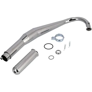 Tuningauspuff ZT-Reso Spezial mit Kalotte GEN 2 (60-110ccm) - für Simson S50, S51, S53, S70, S83