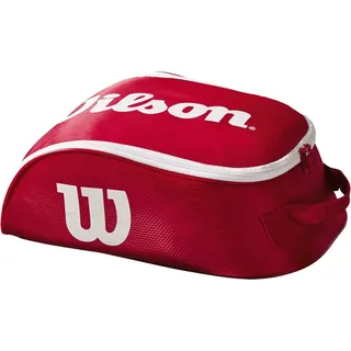 Wilson Tour IV Shoe Bag RDWH Tennis, Red/White, One Size