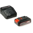 Einhell Werkzeugakku PXC Starter Kit, 4512097, 18 V / 2,5 Ah, 1 Akku und Schnellladegerät