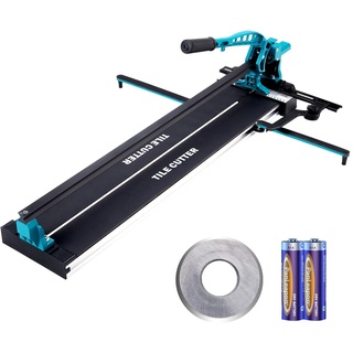 Vevor Fliesenschneider mit einer Gesamtschnittlänge von 800mm Schnittstärke 4-15mm Mindest. Schnittbreite 25mm Fliesenschneidmaschine inkl. Extra Schneidrad Fliesenverlegungs-& Renovierungsprojekten
