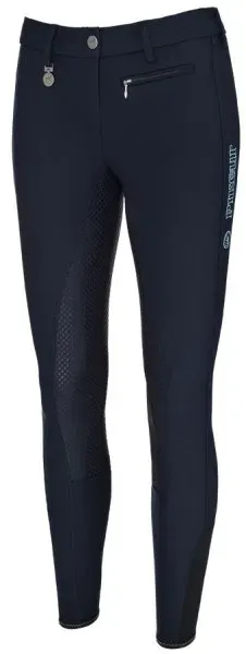 Pikeur Sommerreithose LUCINDA Grip Damen Vollbesatz, leichter Sommerstoff, Pikeur Farben: nachtblau, Reithosengrößen: 68