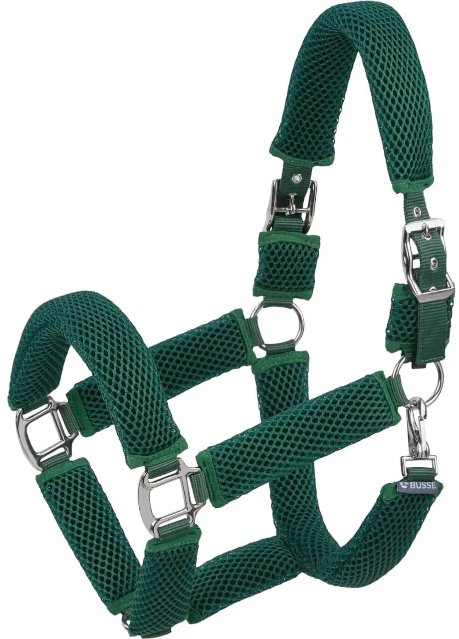 Halfter 3D Air Effect Polster Stallhalfter Emerald / P