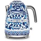 SMEG - Wasserkocher 1,7 l (KLF03), Dolce & Gabbana, blu mediterraneo