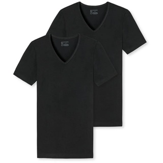 SCHIESSER Herren T-Shirt 2er Pack - Serie "95/5", Organic Cotton T-Shirts im