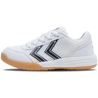 hummel Multiplay Flex LC Jr Sneaker, White Black, 30