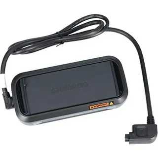 SHIMANO Unisex Erwachsene Batterie Steps E6/8 S/A S/C Comp Ladegerät externer Akku, Freizeit und Sport, Schwarz (NE)