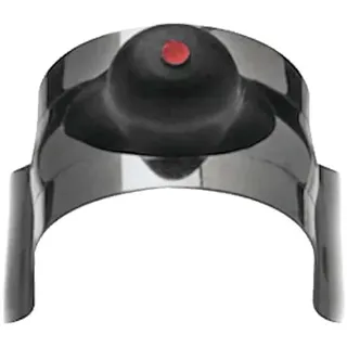 tecuro Rohrclip Ø 28 mm mit Gummipuffer - Edelstahl poliert