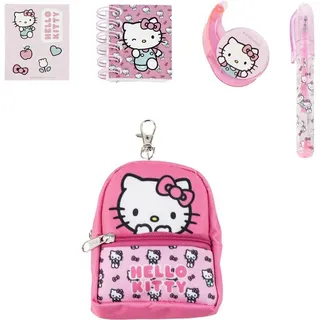Cerda Group Hello Kitty Mini-rucksack Schrein-set 19.5x22.5x4.5 Cm Rosa Rosa One Size - Rosa