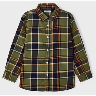 Mayoral Langarmhemd Mayoral Grünes Hemd für Jungen (410961)