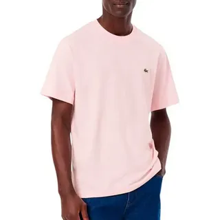 Lacoste T-Shirt aus reiner Baumwolle, rosa M