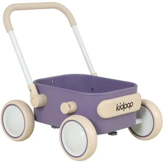 Kidpop PULA Schiebewagen für Babys, Balance-Lauflernwagen für Jungen & Mädchen, ab 7 Monaten bis 3 Jahre, Geburtstagsgeschenk, Lila
