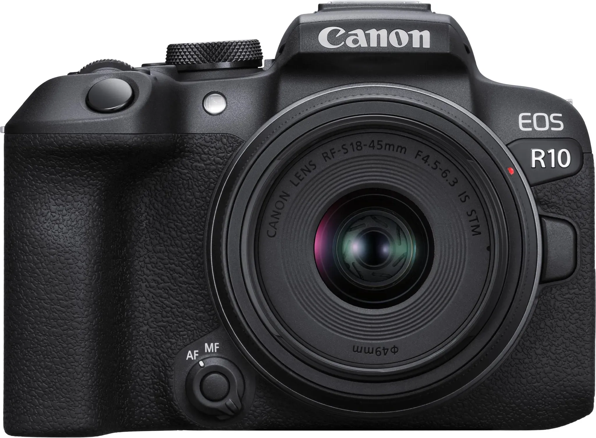 Canon EOS R10 Kit (18 - 45 mm, 24.20 Mpx, APS-C / DX), Kamera, Schwarz