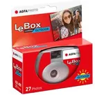 AgfaPhoto LeBox Outdoor Einwegkamera, 27 Farbaufnahmen, ISO 400 für mittlere Lichtempfindlichkeit