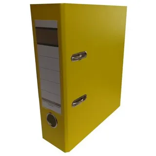 Livepac-Office Ordner / DIN A5 / 75mm / Farbe: gelb