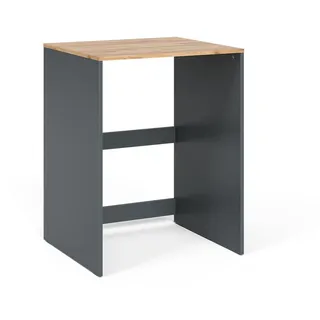 Vicco Waschmaschinenschrank Viktor, Anthrazit/Goldkraft Eiche, 68 x 88.2 cm,