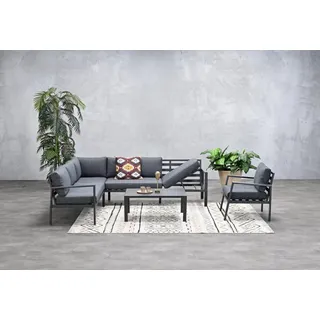 Garden Impressions LEXINTON XL Alu Ecklounge Gartenmöbel Sitzgruppe Liege links