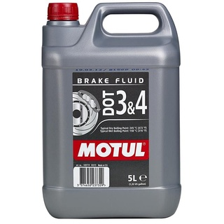 Motul DOT 3/4 Brake Fluid, 5 L