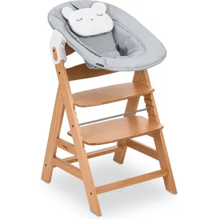 hauck Alpha Newborn Set Nature Grey (Hochstuhl)