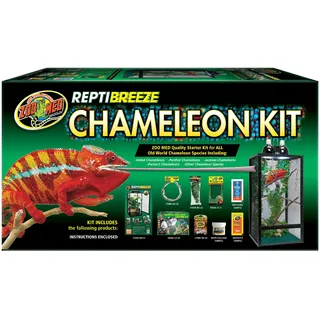 Zoomed NT-11CKE Reptibreeze Chameleon Kit - voll ausgestattetes Starter-Terrarium-Set