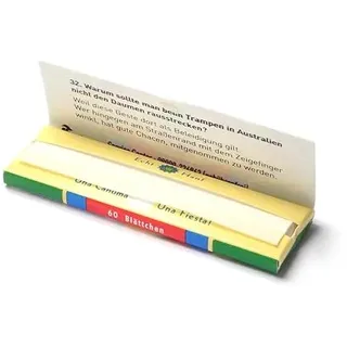 Canuma Hanfblättchen Zigarettenpapier aus Hanf Papers 25x Heftchen/Booklets