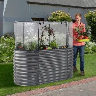Konifera Hochbeet »2-in-1 Hoch-und Anzuchtbeet«, BxTxH: 160x80x82 cm