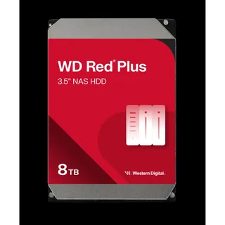 Western Digital WD Red Plus WD80EFPX - 8 TB 5640 rpm 256 MB 3,5 Zoll SATA 6 Gbit/s CMR