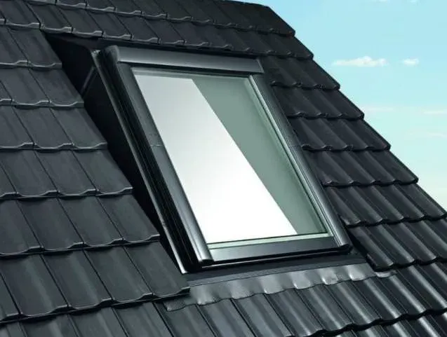 Roto Designo Einzelaufkeilrahmen Standard  Rx ERA WD 1x1 ZIE AL 09/09 Ziegel