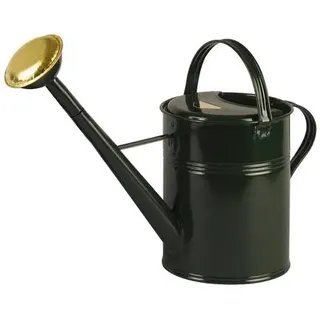 KOVOTVAR 26030132012 Deluxe Gießkanne mit Brause, Metall, lackiert, 5 Liter, grün