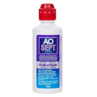 Alcon AOSept Plus HydraGlyde Peroxid-Lösung 90 ml + Tasche Set