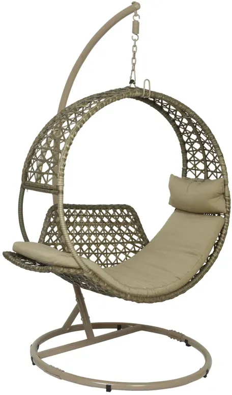 Kaemingk Kapaa Haengestuhl wicker braun