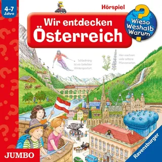 Wir entdecken Österreich [Wieso? Weshalb? Warum? Folge 58] von Stefan Seidel / JUMBO Neue Medien und Verlag GmbH / MP3 Hörbuch