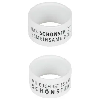 räder Serviettenring 2er Set Schönsten