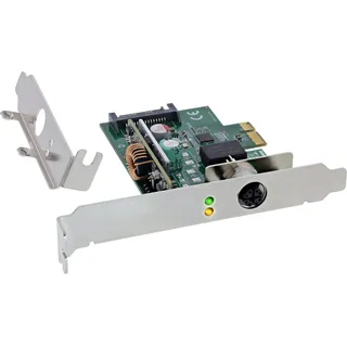 InLine Gigabit Netzwerkkarte M12 x-kodiert, PCIe x1, 2.1, PoE+, 51124I