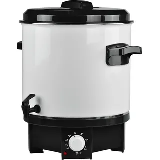 Einkochautomat Heis Schwarz/Weiß ca. 27l
