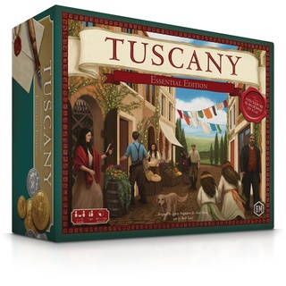 Stonemaier Games GTGSTM305 Tuscany: Essential Edition, Mixed Colours