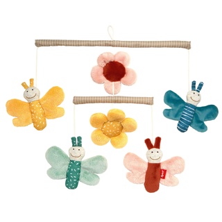Sigikid Mobile Schmetterling, yellow für Mädchen und Jungen von 0 bis 12 Monaten