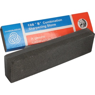 CARBORUNDUM Messer Schleifstein [ 108"S" ] Schärfstein Wetzstein 200x50x25mm