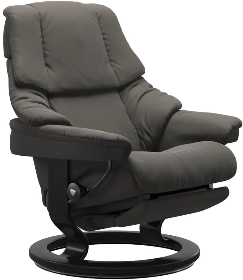 Stressless Reno | Power Sessel M Paloma Metal Grey Schwarz