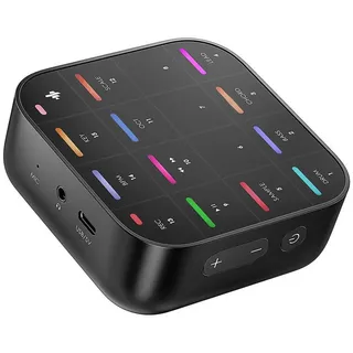 Donner MEDO Bluetooth MIDI Controller, USB Portable Electronic Instrument | Akkord, Sample, Lead, Bass, Drum | Eingebauter Looper und Synth | iOS, Mac, Windows, Android | Inklusive Silikonhülle