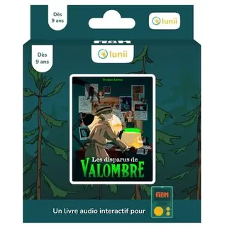 Lunii - Les disparus de Valombre – Hörbuch interaktiv auf Französisch – Dauer 3,45 – ab 9 Jahren zum Hören auf FLAM