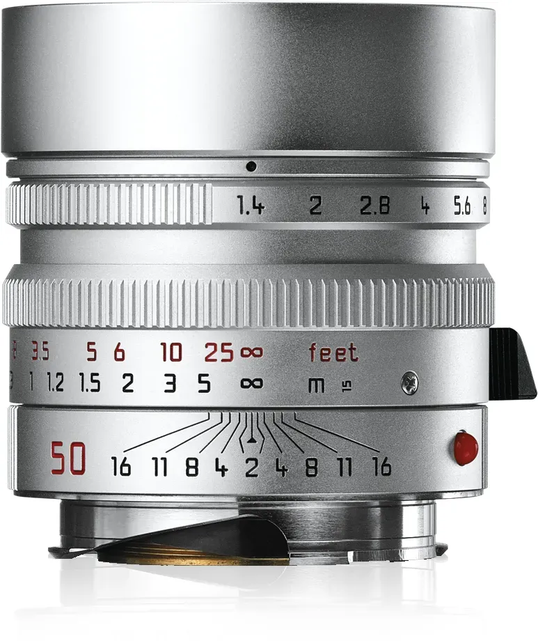 Leica 50/1.4 Summilux-M ASPH. silbern verchromt  11892